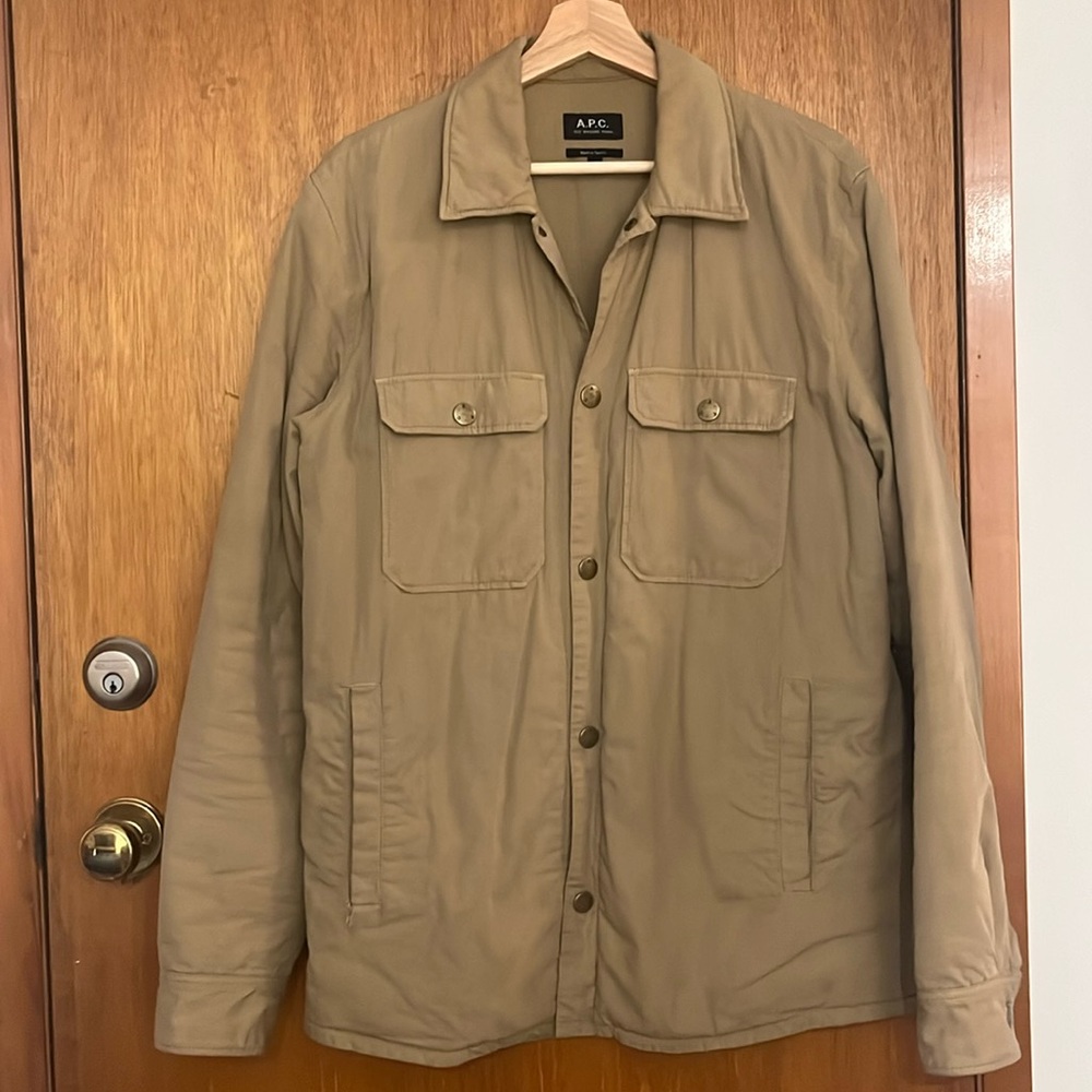 APC beige lightweight jacket
